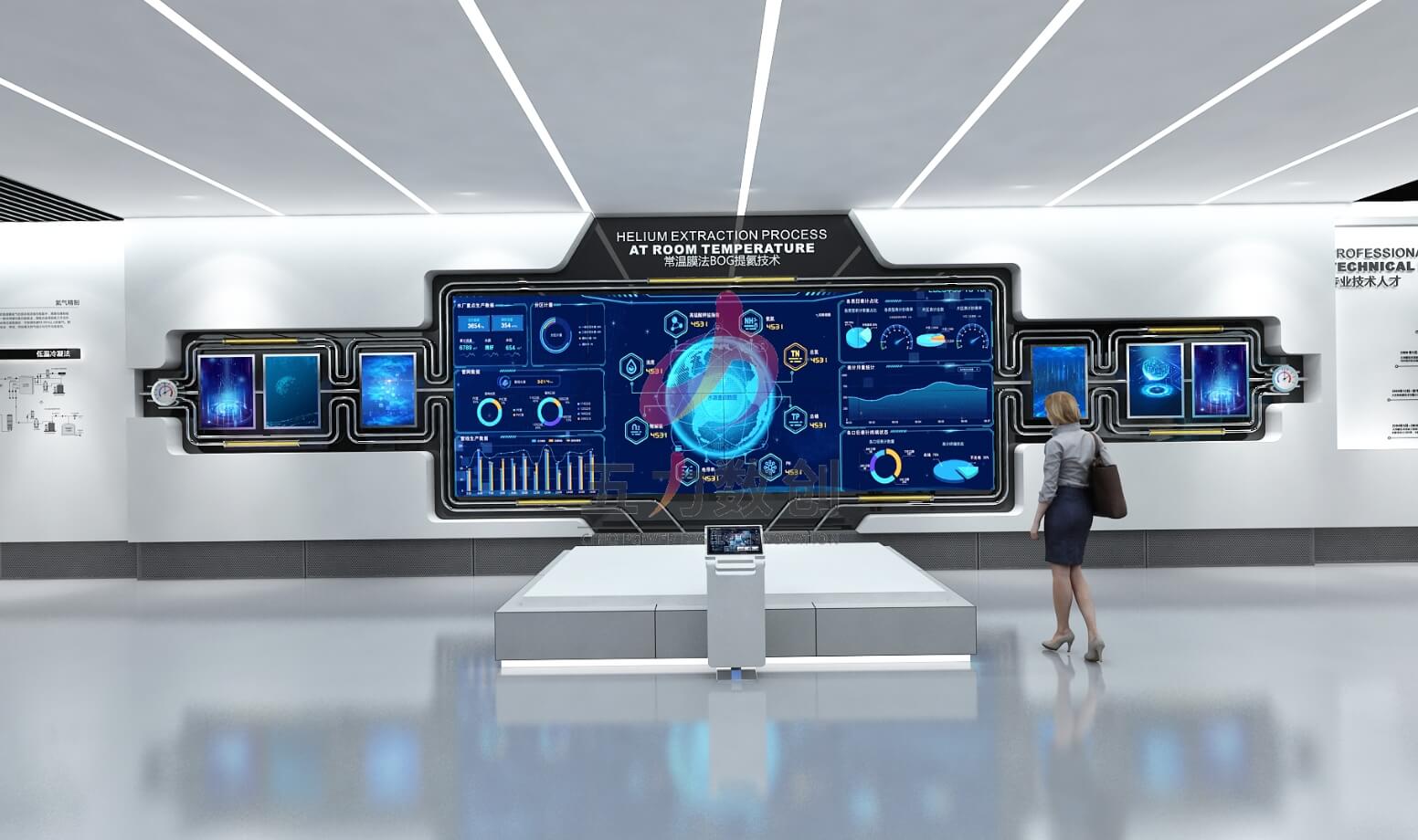 慶陽(yáng)瑞華能源企業(yè)展廳